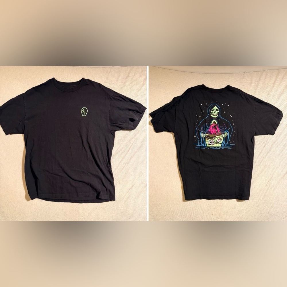 Lurking Class by Sketchy Tank Paradise Black T-Shirt. Sz XL